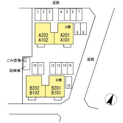 【駐車場】 | プリマヴェーラＢ