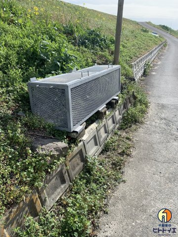 津村コーポの外観|ごみ置き場です。