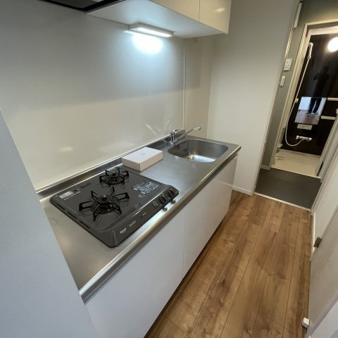 熊本市中央区水前寺５丁目のアパートのキッチン