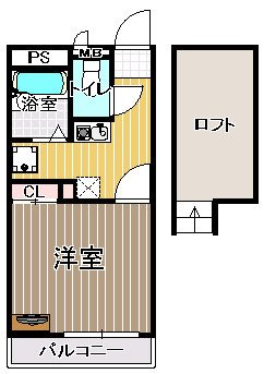 【間取り】 | レオパレスエスパシオ21B