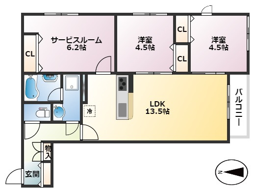 【間取り】 | フォレスター御影