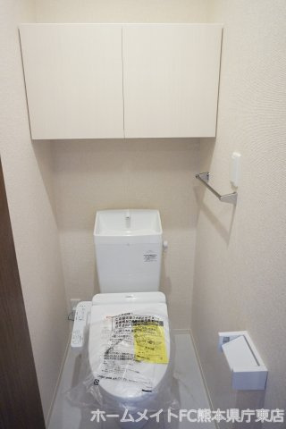 熊本市南区御幸西４丁目のアパートのトイレ