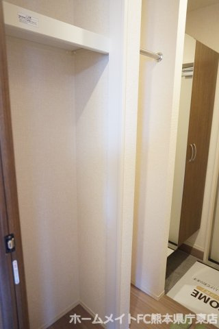 熊本市南区御幸西４丁目のアパートの収納