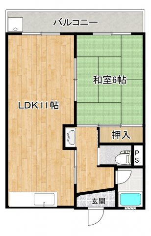ハイツシティヒルの間取り