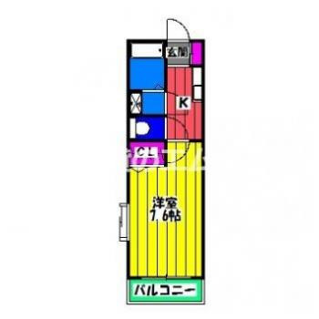 【間取り】 | コンフォール井尻 | コンフォール井尻の間取り