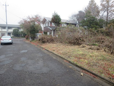【前面道路含む現地写真】 | 須塩原市佐野  180万円　土地