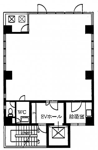 タクエー横浜西口第３ビルの間取り