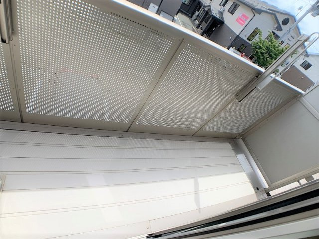 ルミウスＢのバルコニー