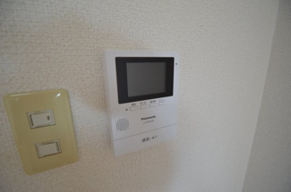 【セキュリティ】 | シャトラン弓木参番館 | モニター付きインターフォン