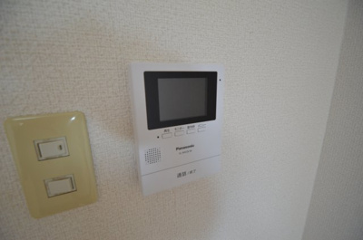 【セキュリティ】 | シャトラン弓木参番館 | モニター付きインターフォン