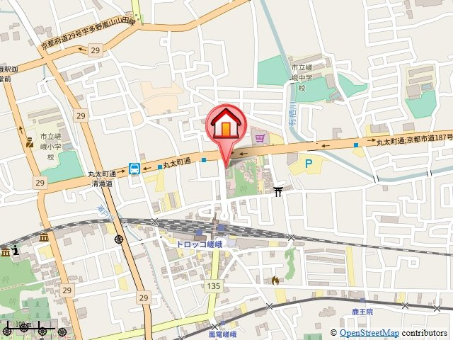 Forest court（フォレストコート）の地図