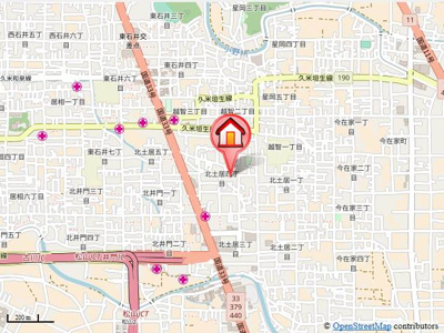 【地図】 | Ｄ－ｒｏｏｍ　ｓａｃｈｉ