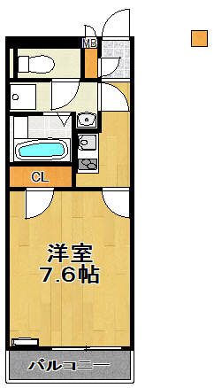 【間取り】 | レオネクストリヴィエール武庫川