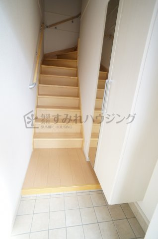 レジデンス北野北の玄関