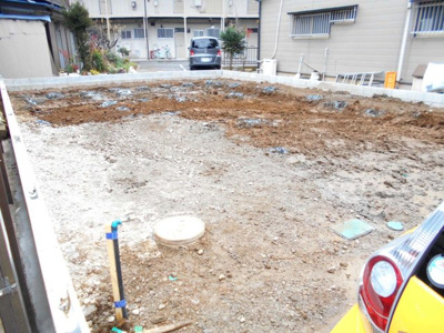 【外観】 | 新築　春日部市　大場　全1棟　1号棟　33坪 | 完成前ですが契約は可能です。モデルハウス紹介。ＬＤＫ20帖。駅徒歩11分。2面ﾊﾞﾙｺﾆｰ。