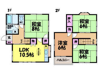 【間取り】 | 畑寺朝山ハウス・