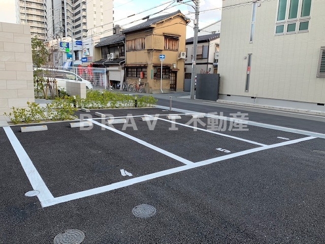 アドバンス大阪城シュアーヴ　BRAVI不動産の駐車場|【アドバンス大阪城シュアーヴ】駐車場です