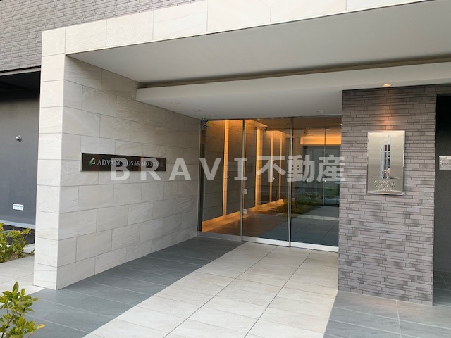 アドバンス大阪城シュアーヴ　BRAVI不動産のエントランス|【アドバンス大阪城シュアーヴ】エントランスです