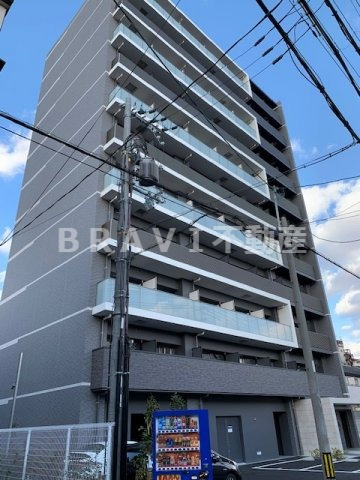 アドバンス大阪城シュアーヴ　BRAVI不動産の外観パース|【アドバンス大阪城シュアーヴ】こちら、外観パースです