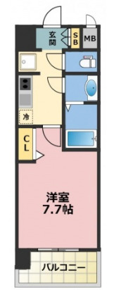 アドバンス大阪城シュアーヴ　BRAVI不動産の間取り|【アドバンス大阪城シュアーヴ】間取り