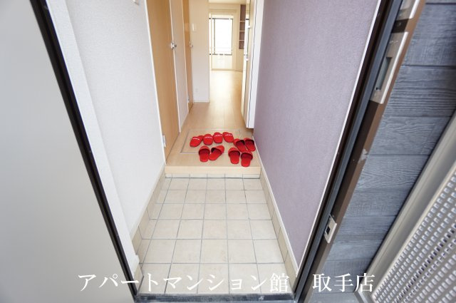 レジェンドバレーAの玄関