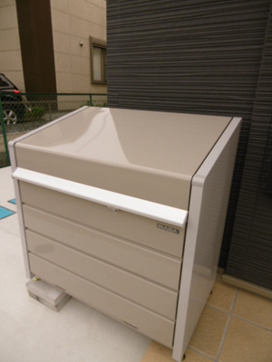 【その他共用部分】 | リバーサイド | 敷地内のごみ置き場