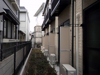 レオパレス新堂Ⅱのバルコニー