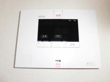 菊池郡菊陽町大字津久礼のアパートのセキュリティ