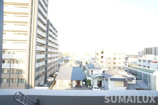 熊本市中央区新屋敷２丁目の賃貸マンションの展望