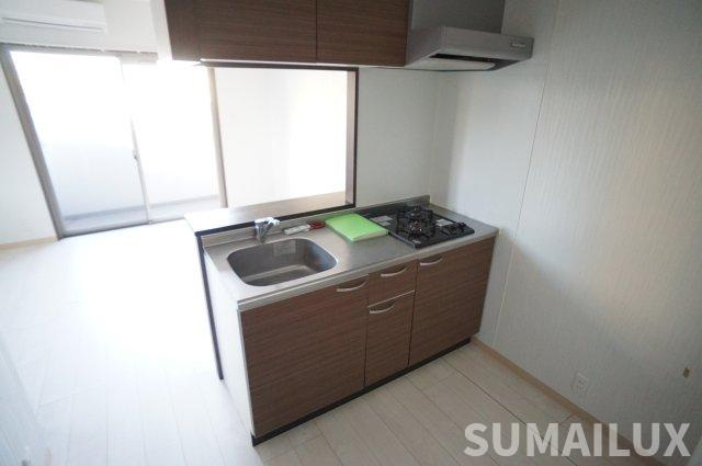 熊本市中央区新屋敷２丁目の賃貸マンションのキッチン
