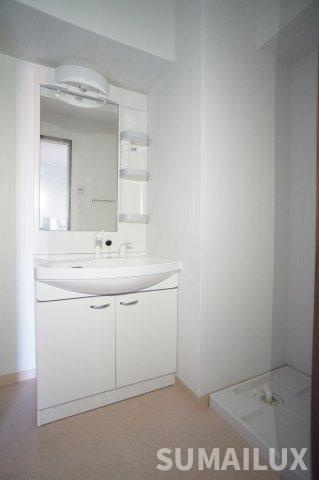 熊本市中央区新屋敷２丁目の賃貸マンションの独立洗面台