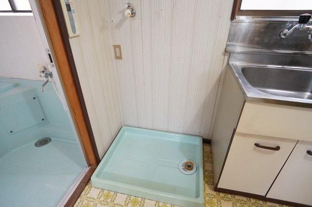 【設備】 | 第二コーポ上田 | 室内洗濯機置場