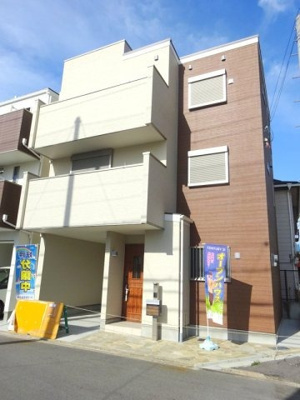 【外観】 | ケーズグランデ　海老江２ | 実際の施工例の外観です。どんなお家が建つか想像が膨らみますね♪