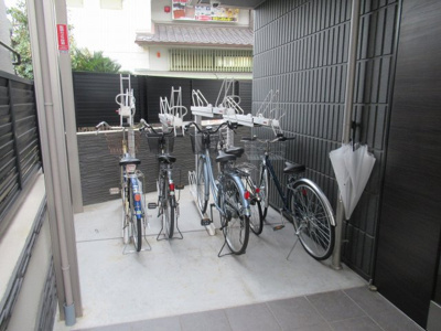 【その他共用部分】 | ヴィレッタ（布施賃貸） | 駐輪場です