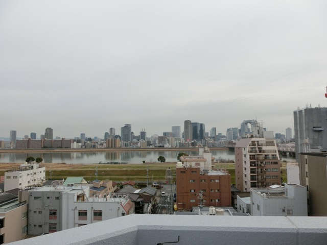 大阪市淀川区十三東１丁目の賃貸マンションの展望