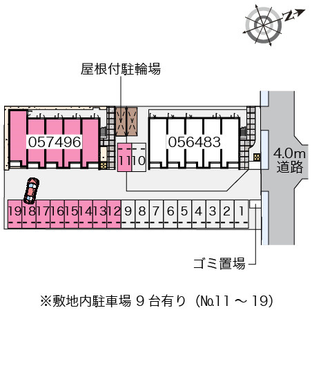 【駐車場】 | ガーデン　楓