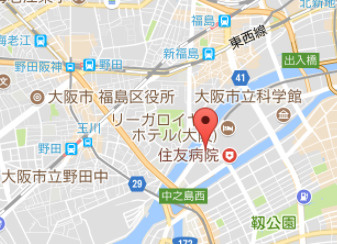 【地図】 | ザ・パークハウス中之島タワー