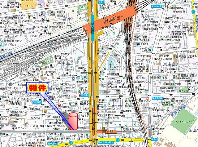 【地図】 | FLAT34新大阪南