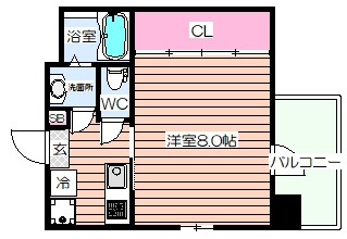 【間取り】 | FLAT34新大阪南