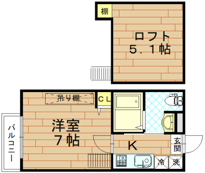 Stable三条大宮（ステーブル三条大宮）の間取り