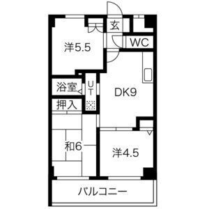 【間取り】 | エバーグレース当麻