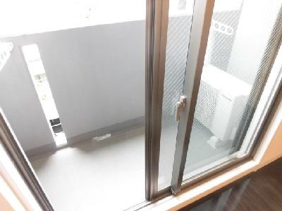 プレゼンス堀川のバルコニー