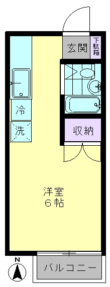 Ｙ’Ｓヴィラの間取り