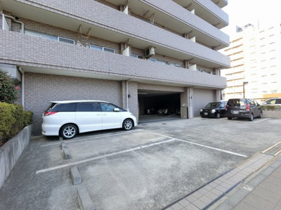 【駐車場】 | レクセル新子安 | 平置き駐車場