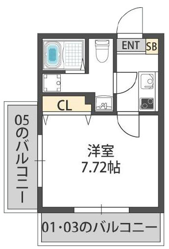 【間取り】 | ドゥエリング神路