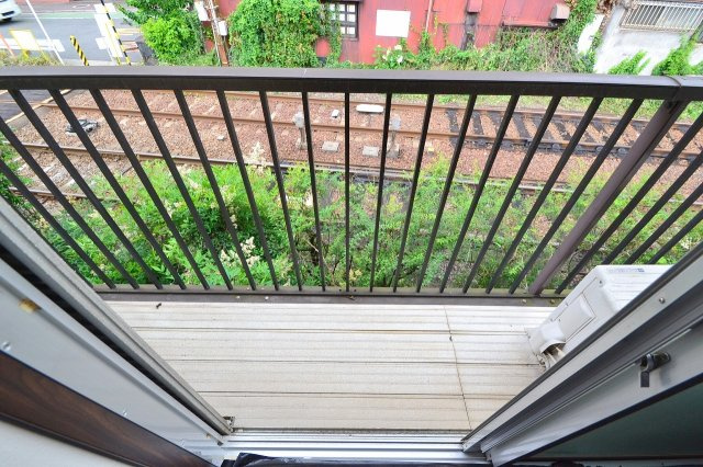 タウニィー笹口のバルコニー