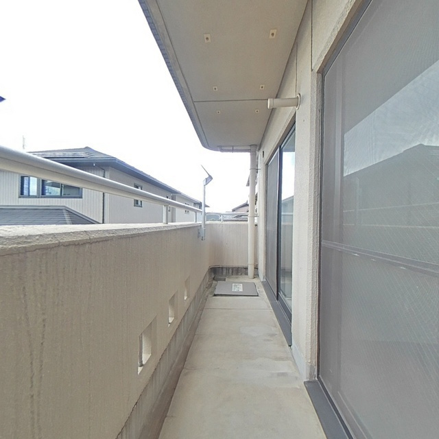 吉田グリーンハイツⅡのバルコニー