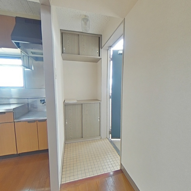 吉田グリーンハイツⅡの玄関