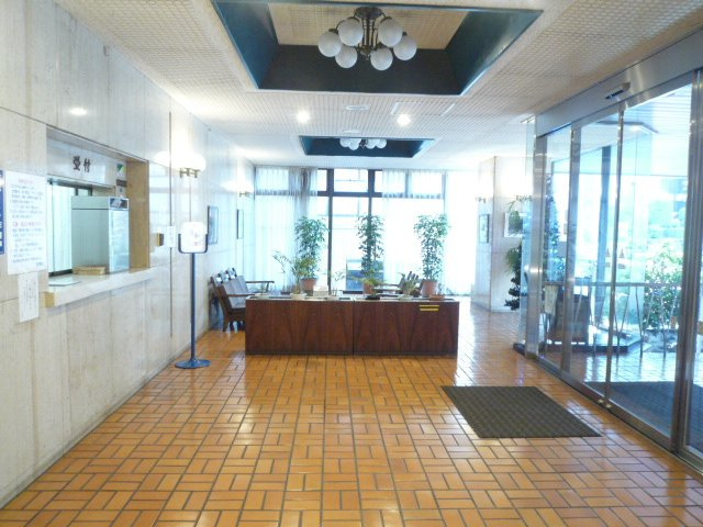 朝日九段マンションのエントランス|エントランス