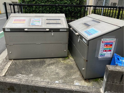 【その他共用部分】 | コーポラス坂本 | 敷地内ごみ置き場でごみ出しもらくらく～♪忙しい社会人さんや主婦さんにもうってつけ！
